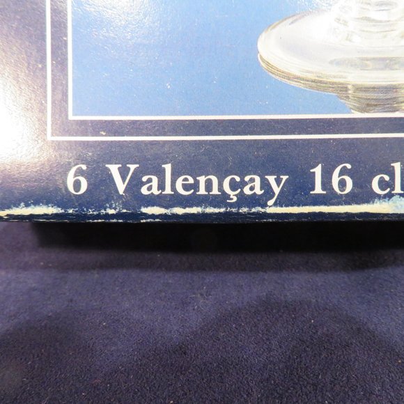 *Vintage* Set of 6 Cristal D'Arques Champagne Flute Lead Crystal Valencay (K407) - Picture 6 of 7